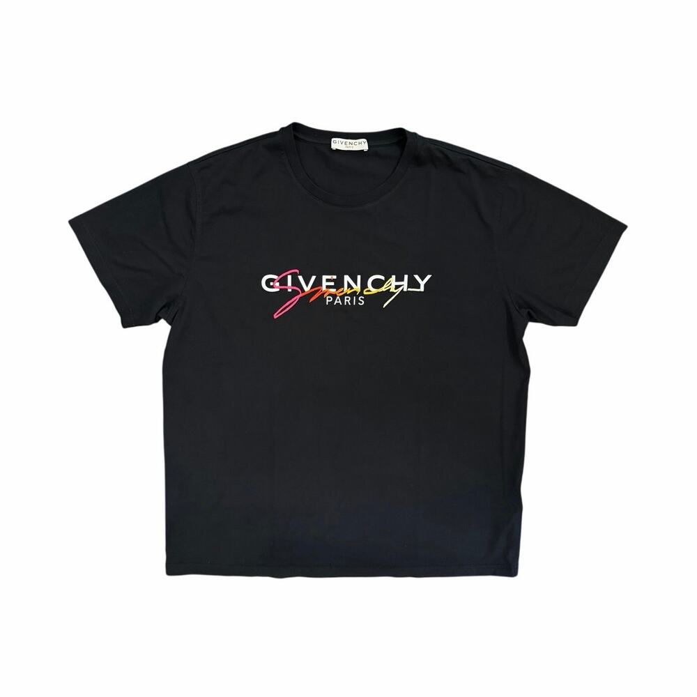 Size L - Givenchy Signature Logo T-shirt